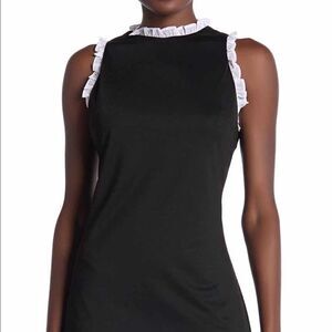 ALEXIA Admor ruffled sheath dress summer party size S